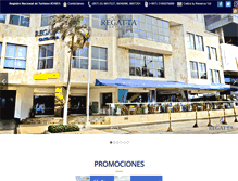 Tablet Screenshot of hotelregattacartagena.com